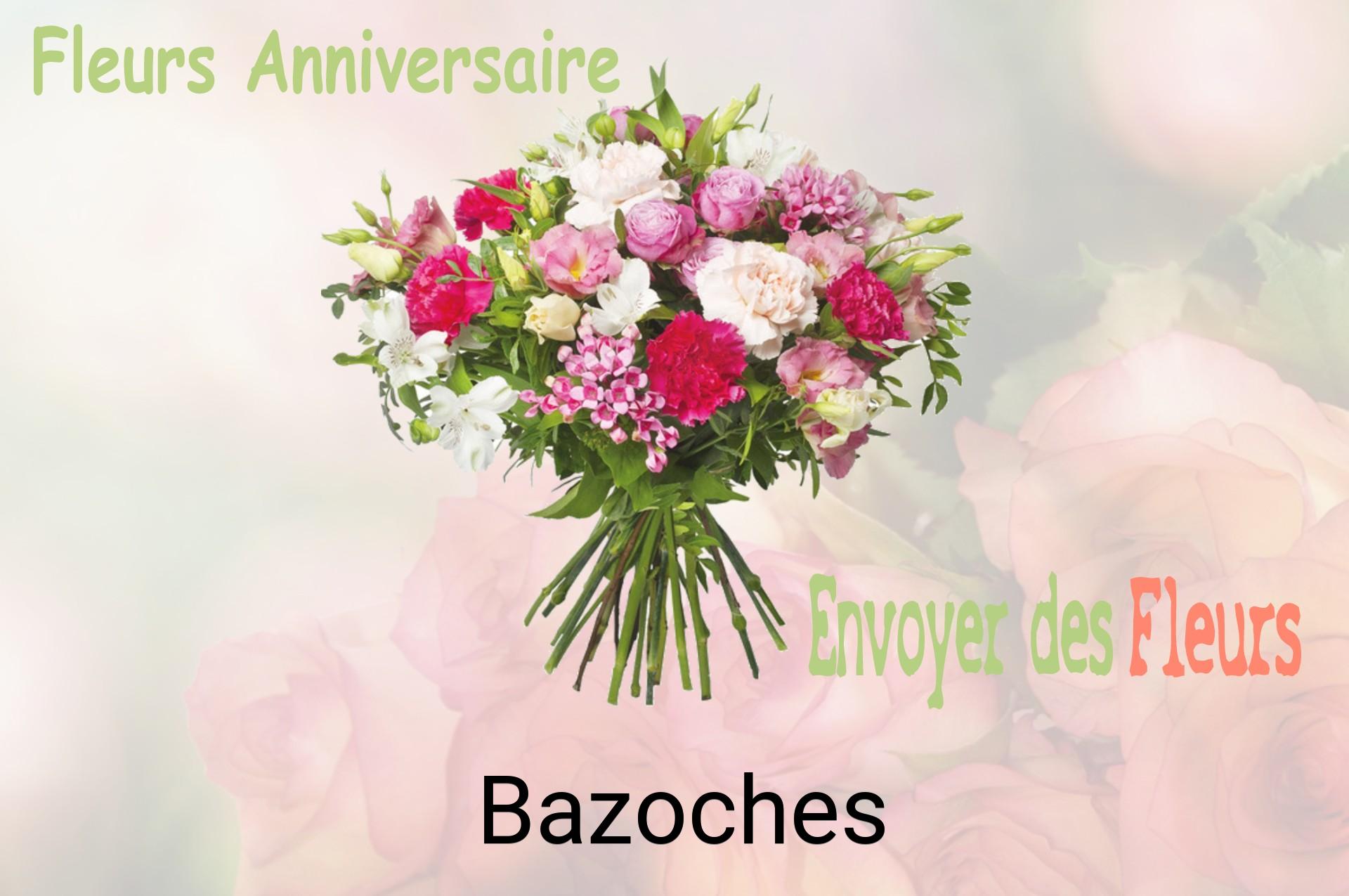 Bouquet de fleurs d’anniversaire livré à Bazoches